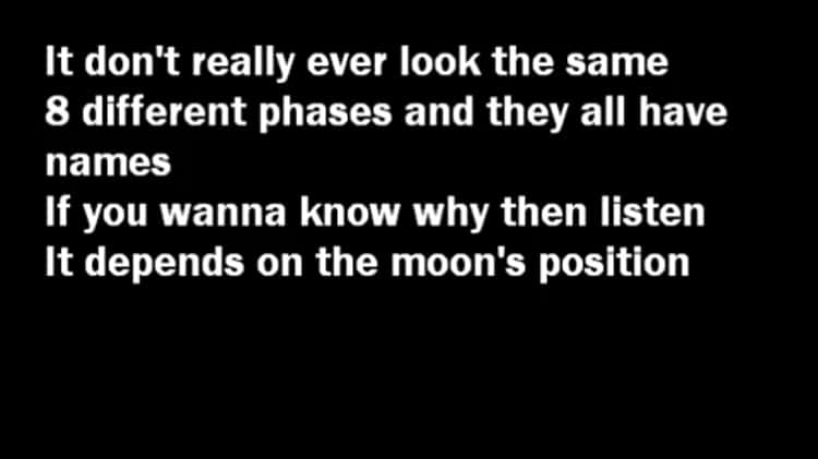 Faces Of The Moon Rap