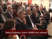  Ekonomi Bakanı Nihat Zeybekci EBSO