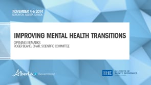 Consensus Development Conference on Improving Mental Health Transitions