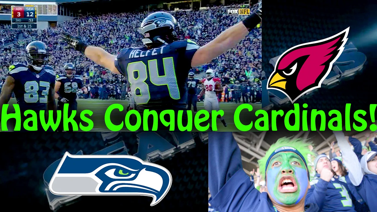 Seahawks Conquer the Cardinals, NFC West up for grabs! (Norb-Cam Game#11)  on Vimeo