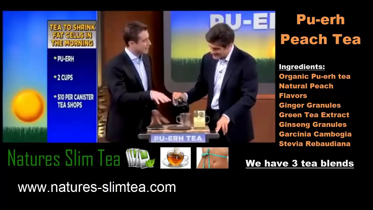 Dr Oz Puerh Tea and Oolong Tea vs Green tea, benefits for weight loss