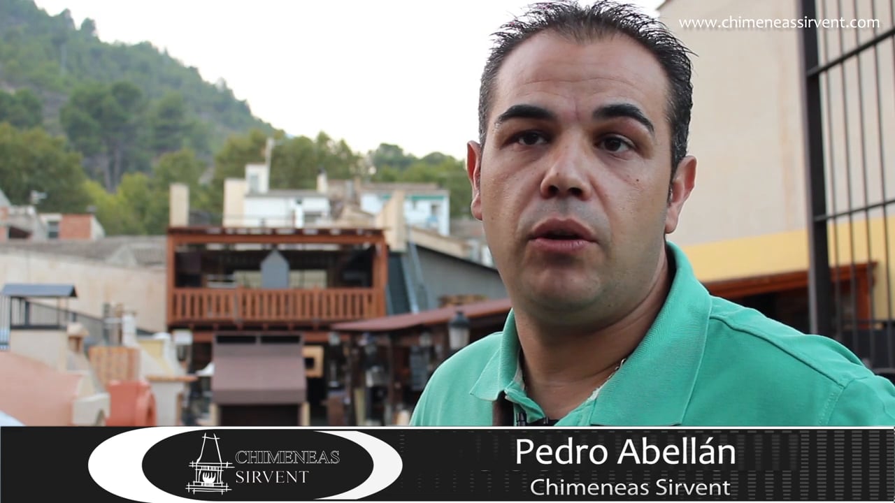 Opinión de cliente Chimeneas Sirvent, Pedro Abellán