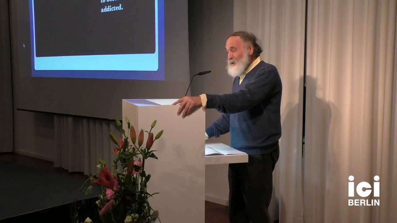 Talk by Hillel Schwartz [2]