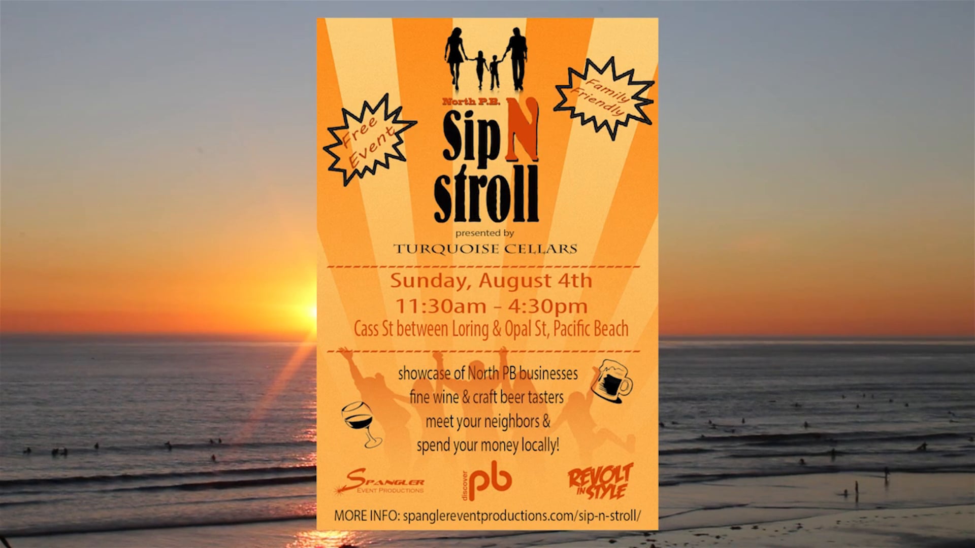 1st Annual North PB Sip N Stroll Promo