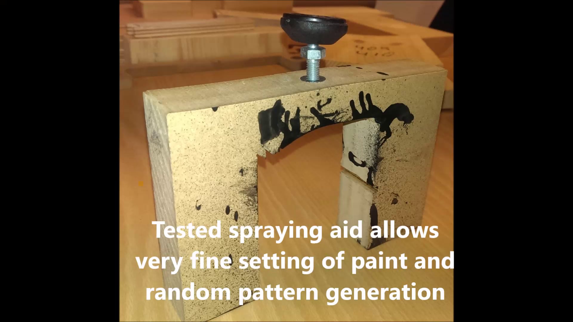Spraying random spackle pattern fast, easy and with higher quality. on ...