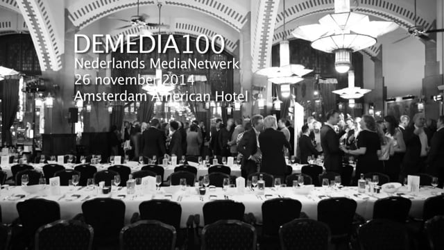 DeMedia100 2014 @ Amsterdam American Hotel