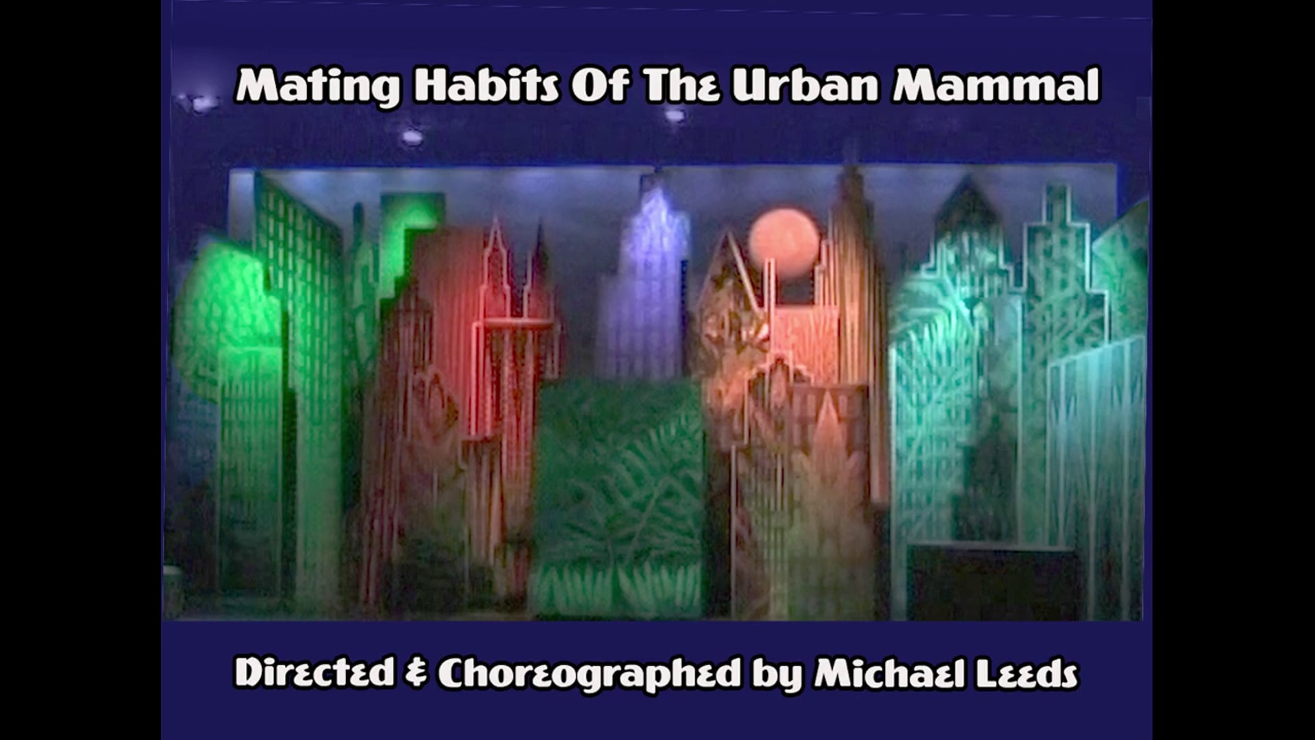 Mating Habits Of The Urban Mammal Sizzle Reel