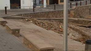 L'Ajuntament de l'Escala comença a netejar les platges afectades per la llevantada