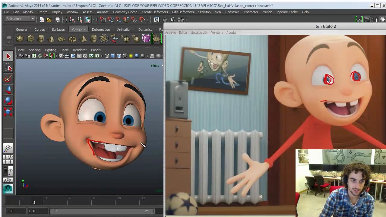 EXPLODE YOUR REEL - DEMO VIDEO-CORRECCIÓN on Vimeo