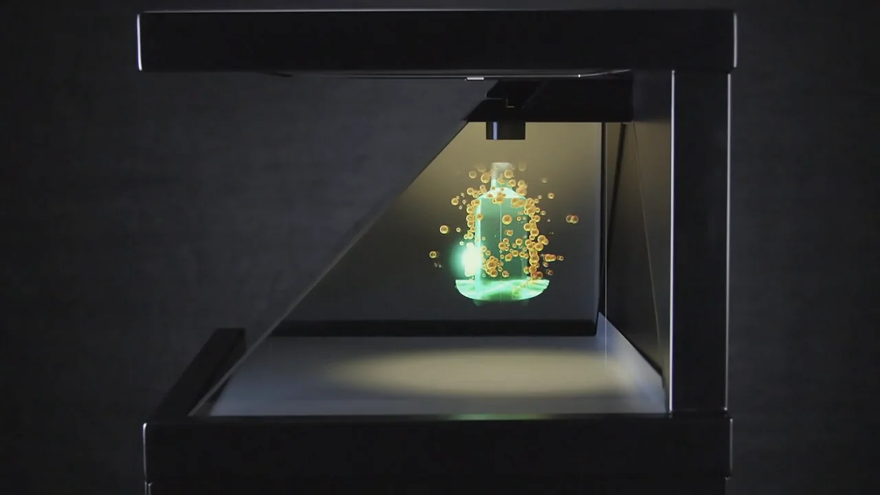 Holographic displays. 3d голограмма Lada. Трехмерный объемный дисплей. Голографический дисплей с 3d эффектом. Паровой телевизор с голографической проекцией.