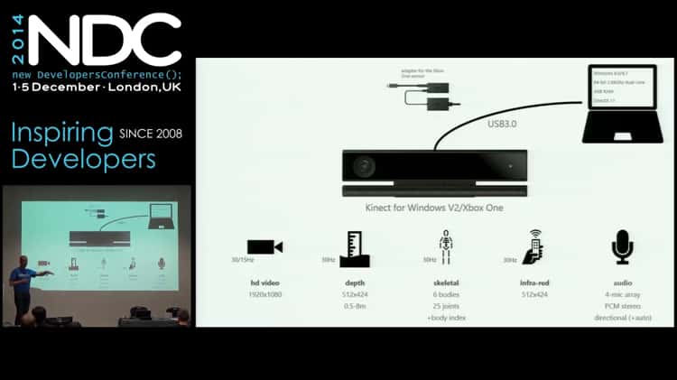 A Lap Around the Kinect for Windows V2 SDK by Mike Taulty