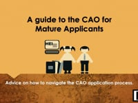 CAO Application for Mature Students