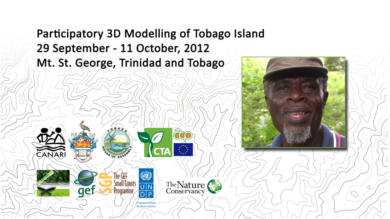 Goldberg Job reports back on his participation in a participatory 3-dimensional modelling exercise in Tobago