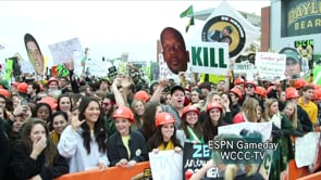 Images from ESPN Gameday at Baylor University's McLane Stadium