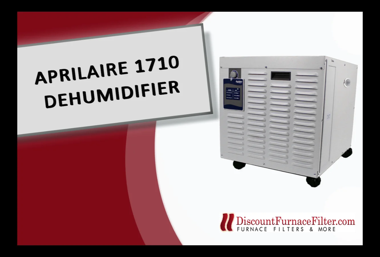 Aprilaire 1710A Dehumidifier Product Demo on Vimeo