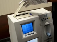 Changing the SQA-V Printer Ribbon