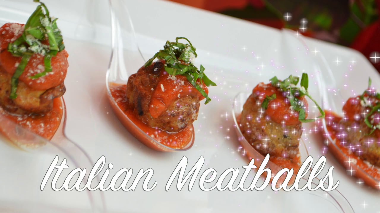 Free Video:  Savory Italian Meatballs