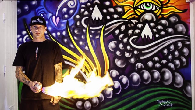 Jamie Lynn Timelapse Painting The Asymbol Mural from Asymbol