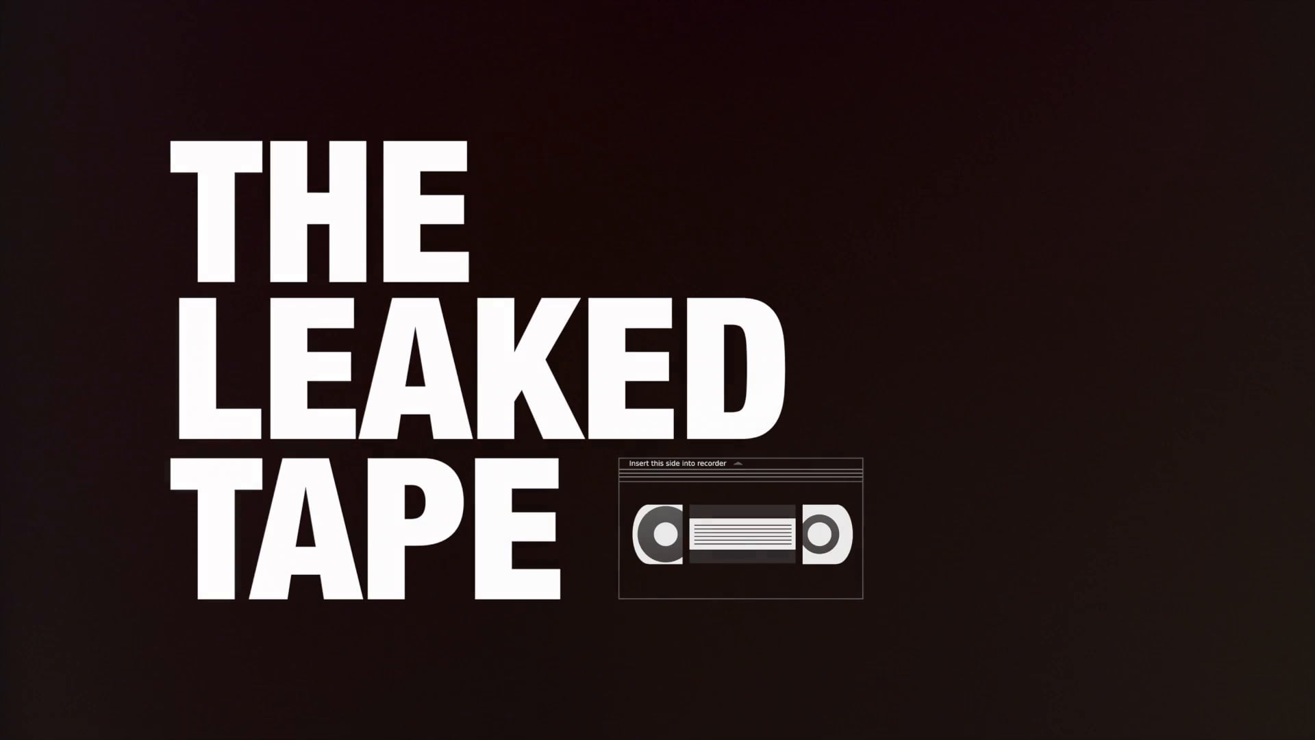 The Leaked Tape - SEXYKNOWLEDGE