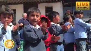 Operation Christmas Child is Handing Out Shoeboxes in Ecuador