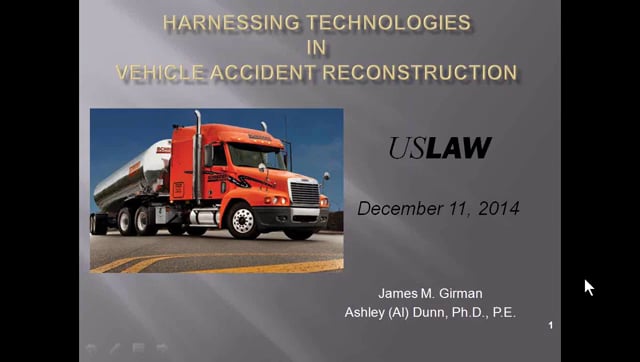 Harnessing Technologies in Vehicle Accident Reconstruction Video