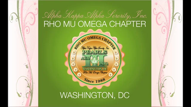 Rho Mu Omega Chapter of AKA Sorority Inc. Washington D.C