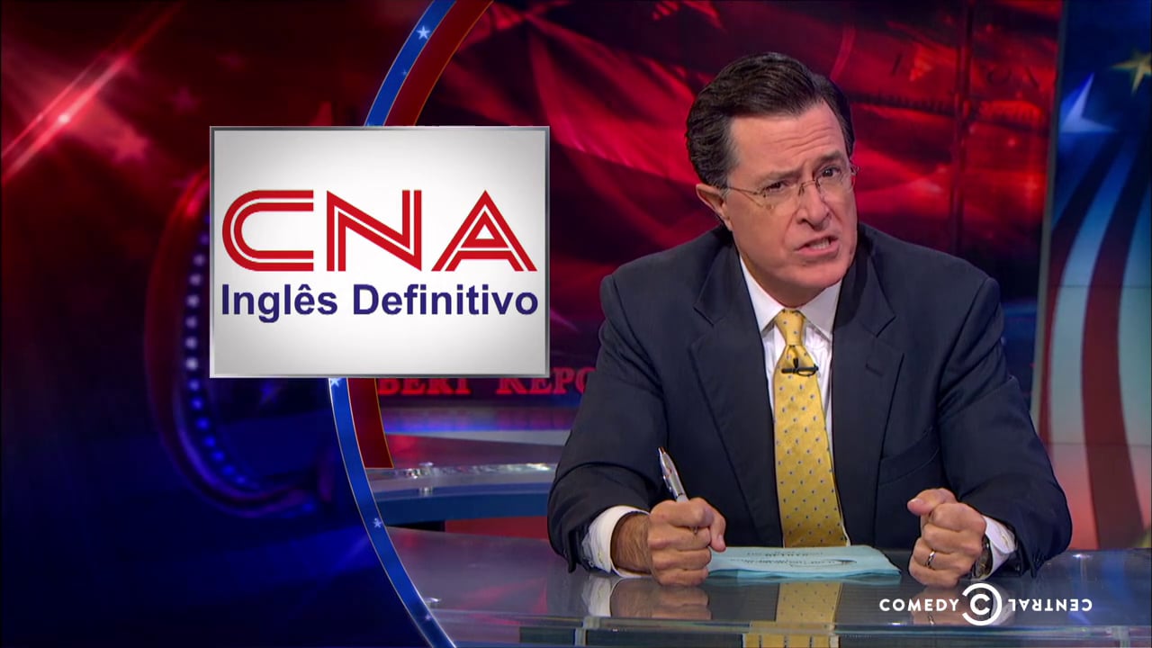 CNA Speaking Exchange The Colbert Report, Comedy Central on Vimeo