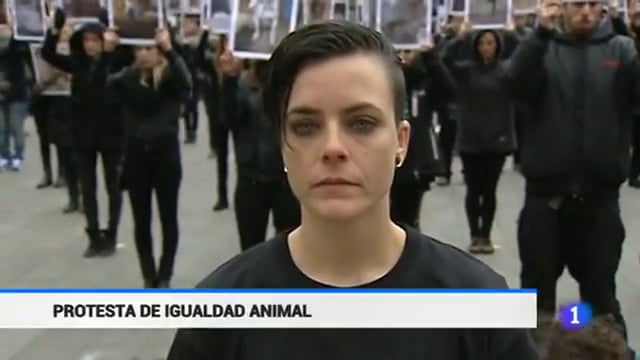 TVE – Protesta de Igualdad Animal por el Día Internacional de los Derechos Animales