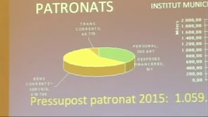 Presentació del pressupost per al 2015