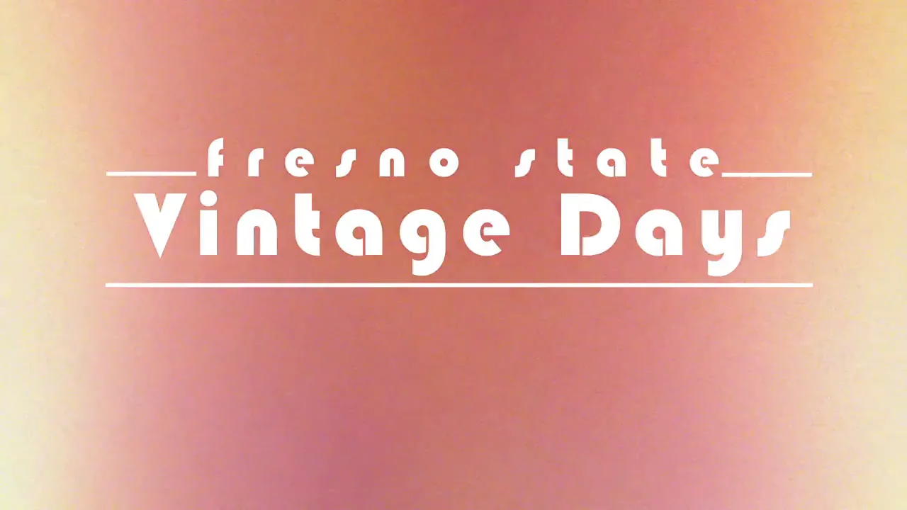 Fresno State Vintage Days on Vimeo