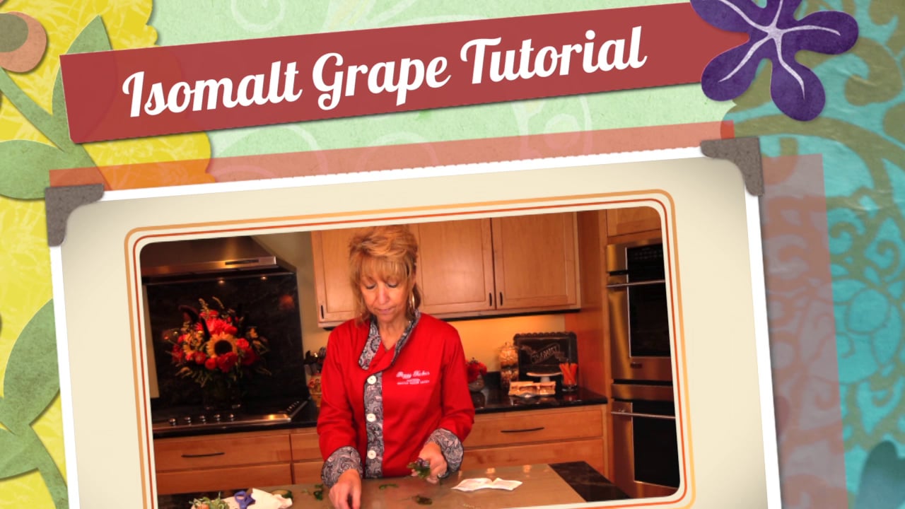 Paid Video Preview: How to create Isomalt Grapes