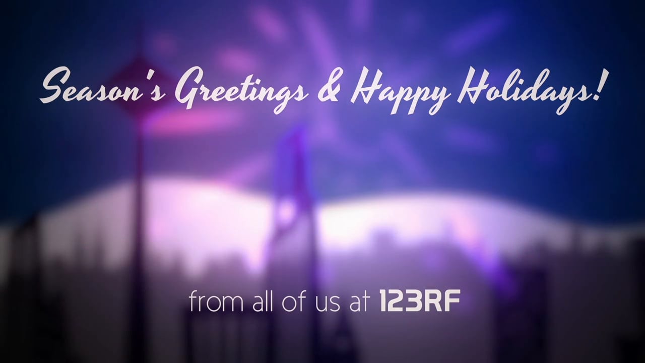 Season's Greetings & Happy Holidays from 123RF! on Vimeo