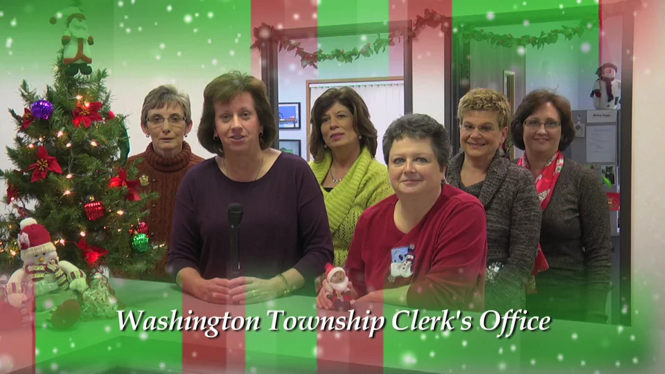 A Holiday Message from Washington Township Clerk's Office on Vimeo