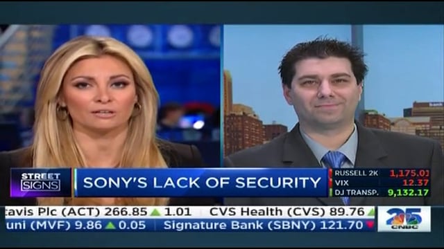 Vinny Troia on CNBC discussing the Sony Hack