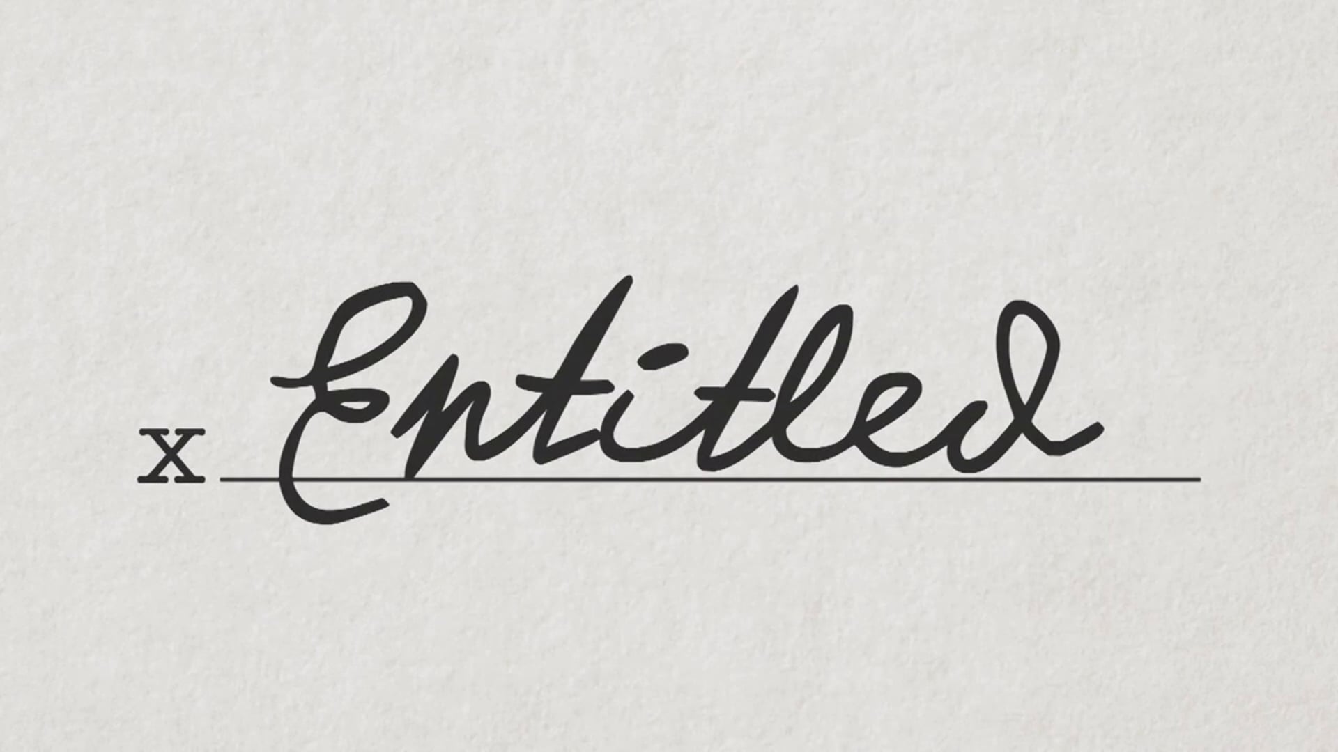 Entitled