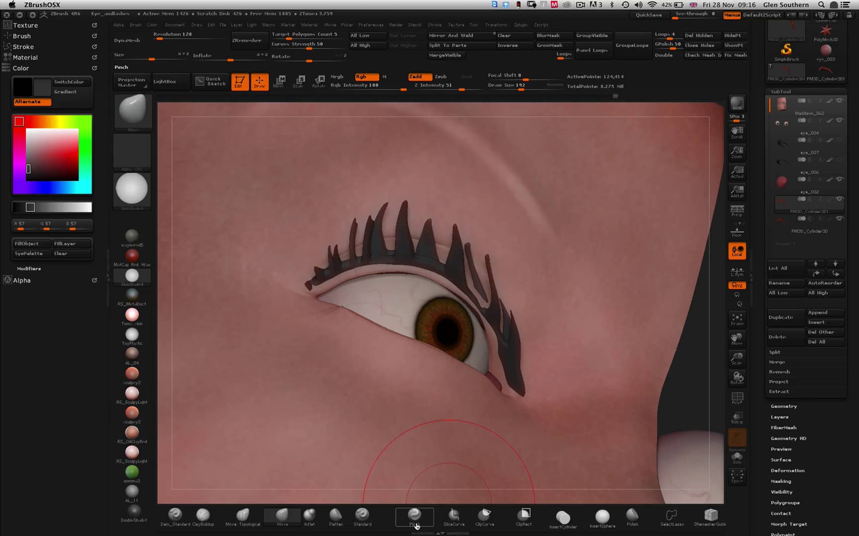 ZBrush eyelash tutorial by Glen Southern on Vimeo