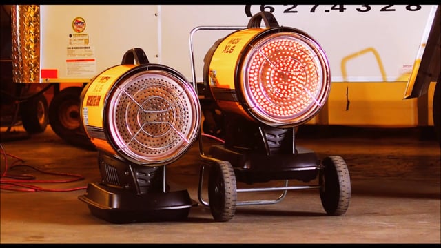The MCS XL6 Diesel Fired Infrared Heater on Vimeo