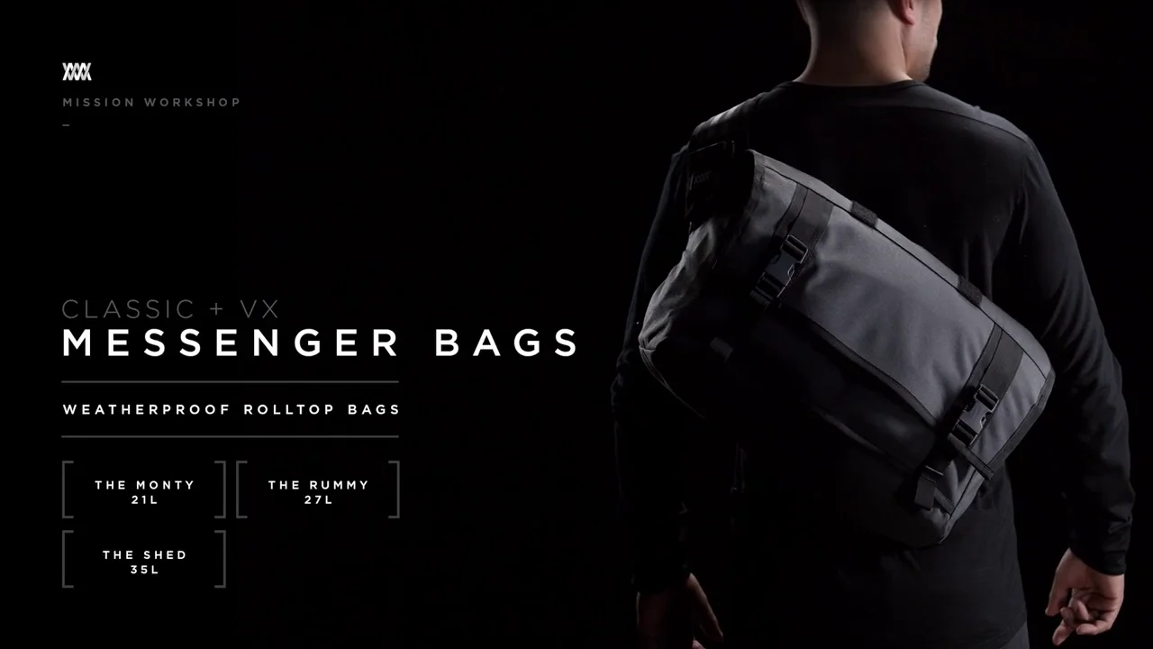 frimærke Forbyde del Mission Workshop Messenger Bags on Vimeo