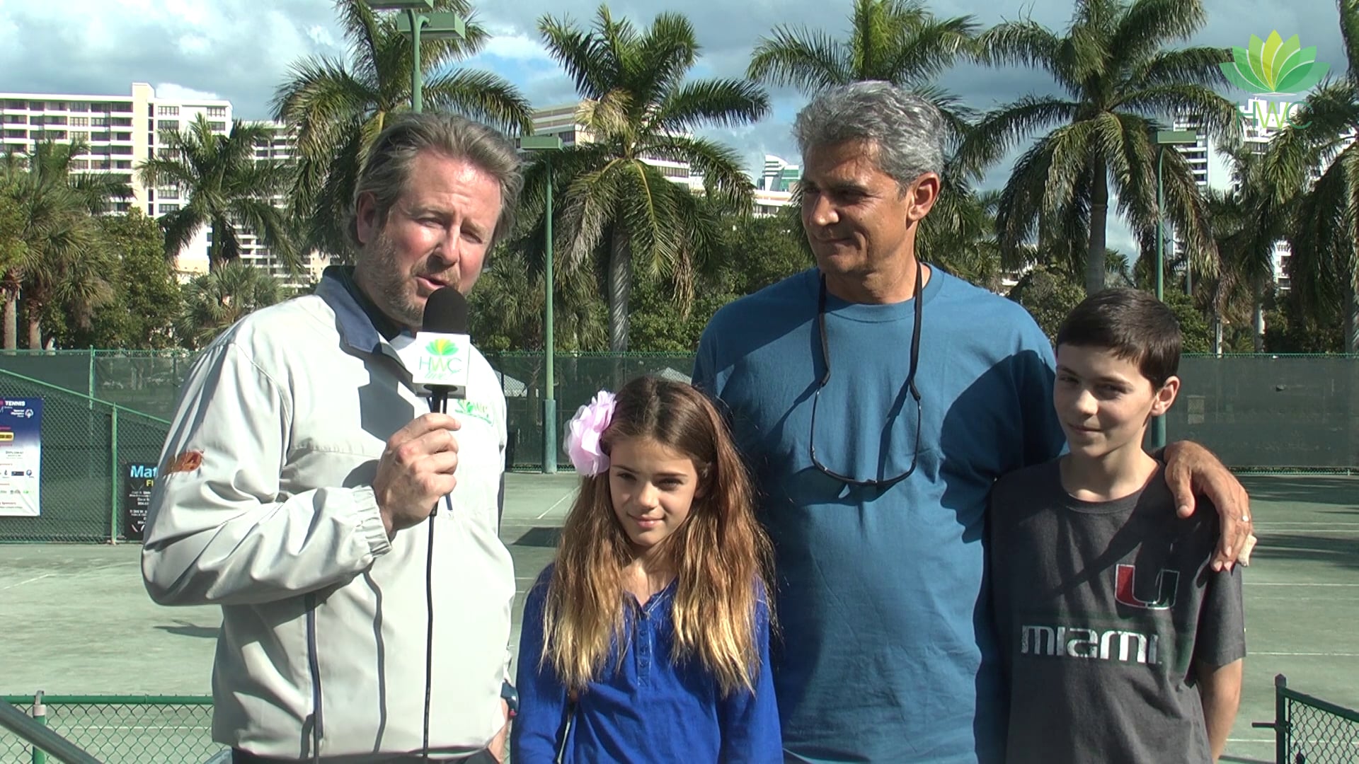 Littler at Special Olympics Pro-Am Tennis