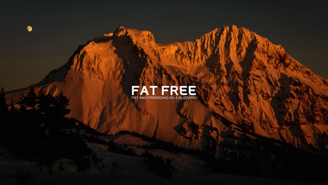 Fat Free: Fat Bike Freeriding On A Blizzard