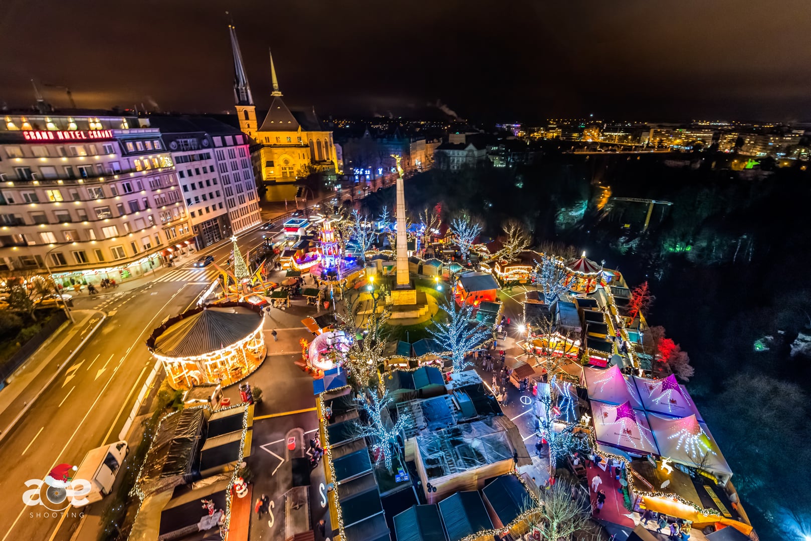 Winter lights Luxembourg. on Vimeo