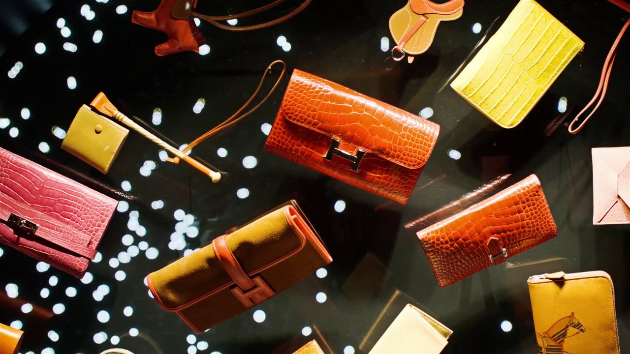 Hermès Leather Forever Exhibition: Burlington Arcade