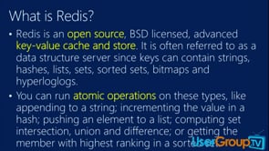 Redis - Caching for .NET Developers