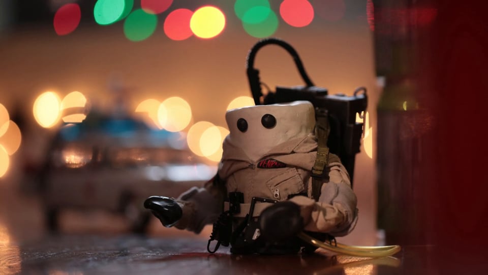 Marshmallow Ghostbuster in "The Holiday Spirit"
