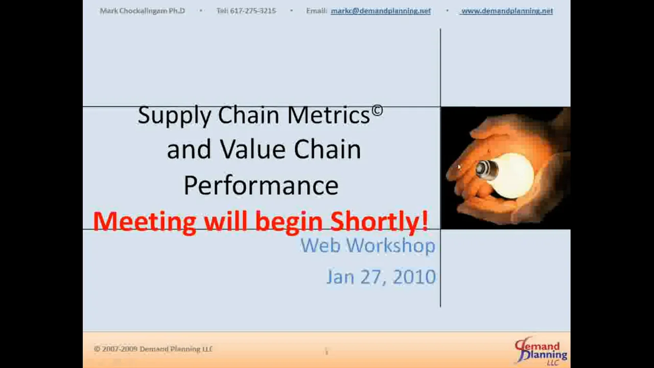 Value Chain Metrics on Vimeo