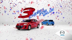 3 Cheers Mazda
