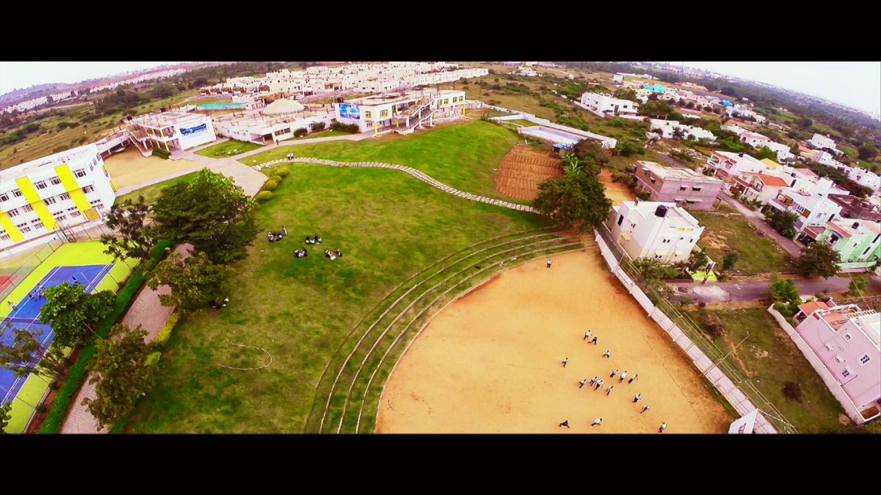Aerial View HD Zee School , Hosur on Vimeo