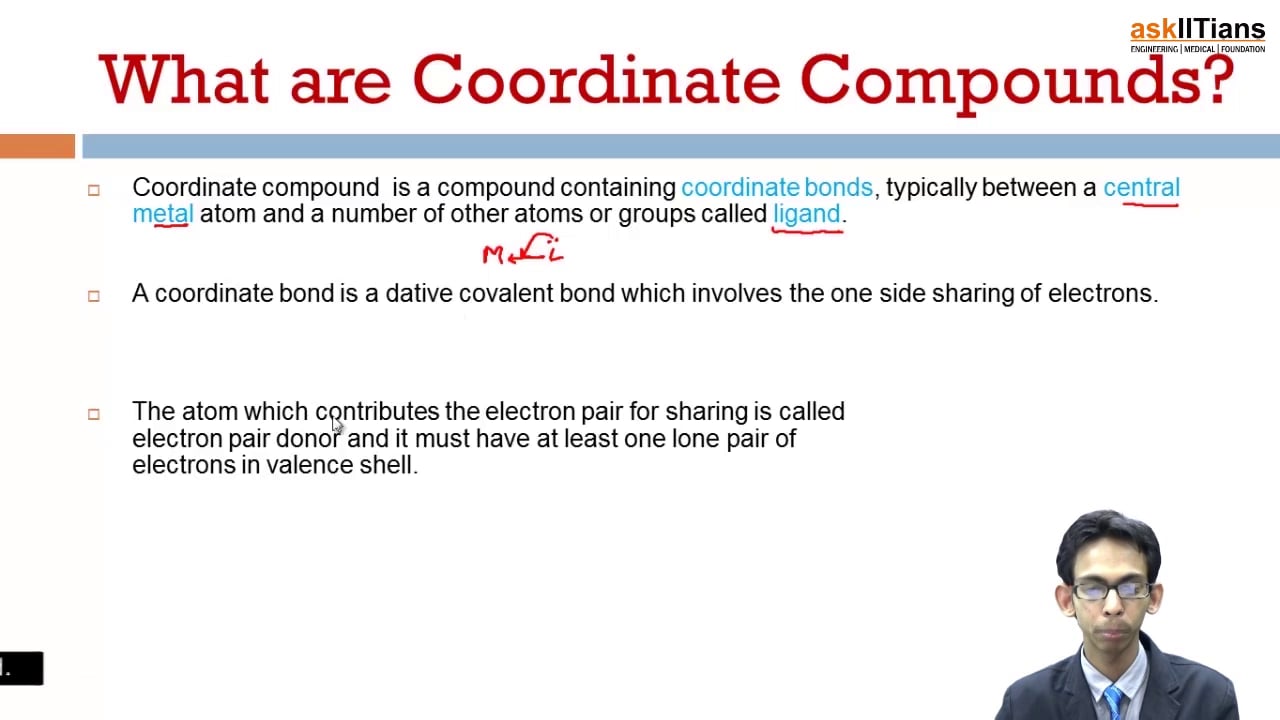 Introduction, Werners' theory | Coordinate compound on Vimeo