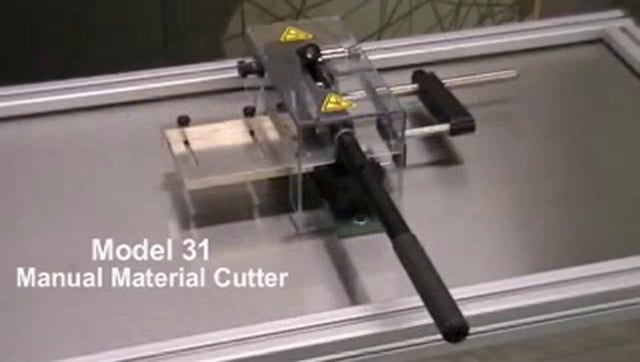 Model 31 Manual Material Cutter | Videos & Movies on Vimeo