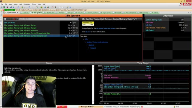 007 | Idle Speed Control on the MoTeC m1